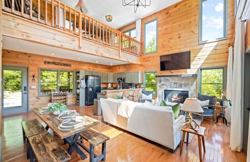 Clayton House | Designer Chic Mountain Home Minutes From Downtown Clayton & Lake Burton