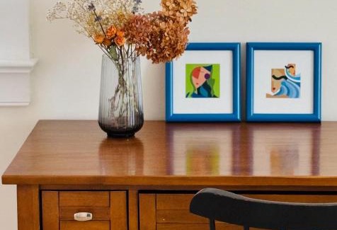 Harrison House | Designer cozy 1 private bedroom w full bath & yard 20 min to nyc