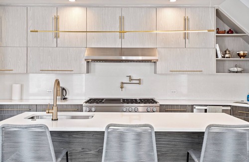 Crown Heights House | Designer Home Patio Parking
