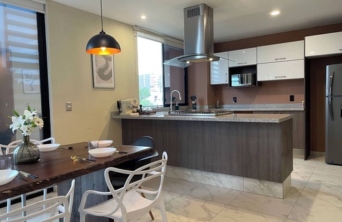 Guadalajara Apartment | Designer minimalist 3 BedRoom/Daily Clean