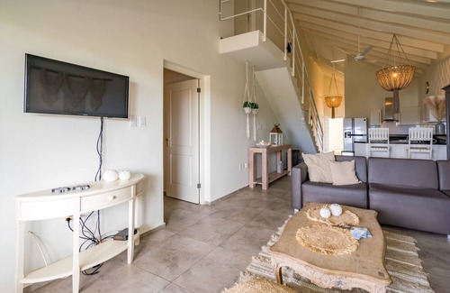 Willemstad Apartment | Designer penthouse-amazing view-private beach-walk to Mambo Beach-family rental