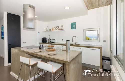 Canyelles Villa | Designer Villa El Mirador with Panoramic Sea Views & A/C