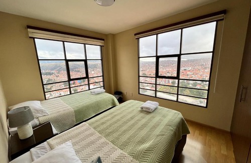 Sucre Apartment | Deslumbrante departamento con vista panorámica.