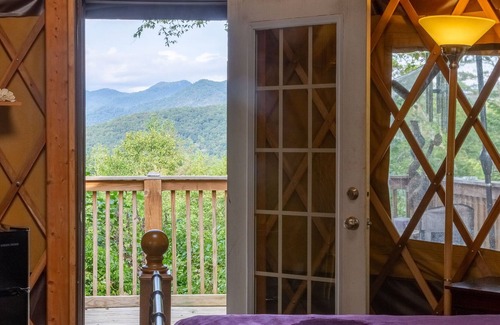 Cullowhee House | Destination Outdoors - Summerset Ridge - A unique yurt perfect for glamping!