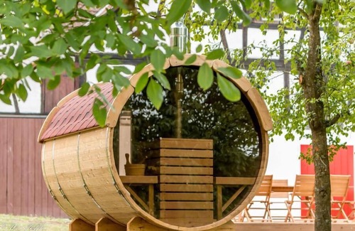 Blaufelden House | Detached vacation home with large garden, sauna and fireplace