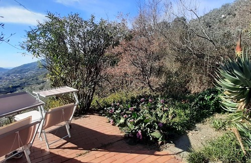 Dolceacqua House | Detached Holiday Home on Olive Grove with Beautiful Sea View