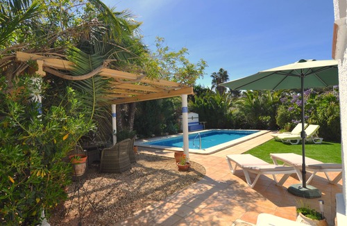 El Tosalet Villa | Detached Villa Close to Arenal Beach, Javea -Stunning, Very Private Villa & Pool