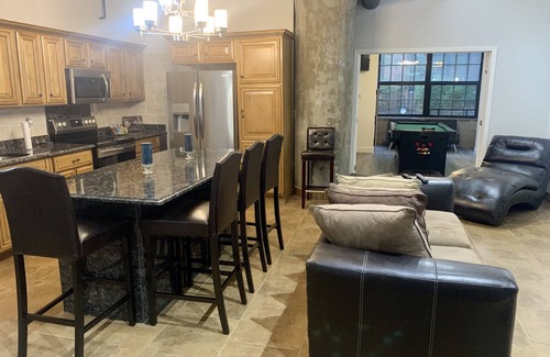 Detroit Condo | Detroit Luxury King Size Loft W/A lot of Amenities & Game Room (Near Downtown)