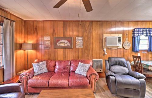 Greers Ferry House | Devils Fork Resort Cabin with Designated Boat Slip!
