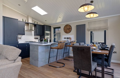 Penally Ski Chalet | Dewin Bach - Luxury Lodge, Hot Tub, Close to Beach