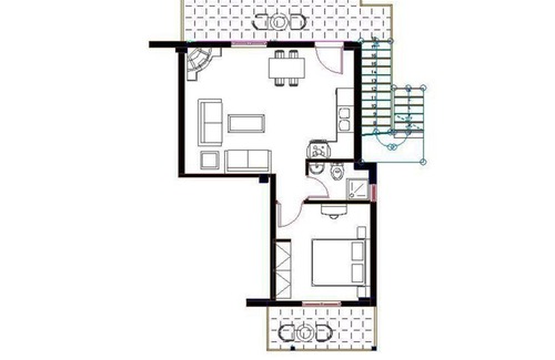 Sarakiniko Apartment | Diakopto beachfront, comfort single bedroom apartment (Punda Beach)