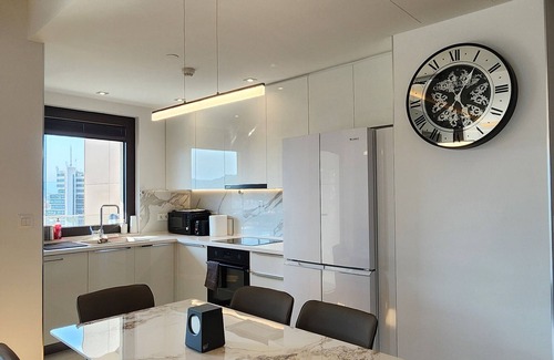 Centar Apartment | Diamond Residences 2bd 2bth 11fl Lux Apt w/Free P