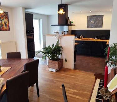 Bergen auf Ruegen Apartment | Die große Klecks mit Sauna