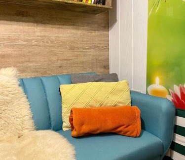 Schmidtheim House | Die Pilgerbox, Tiny House trifft Urlaub, optional mit Sauna und Whirlpool