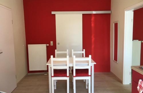 Stotteritz Apartment | die Senfbude - schöne, ebenerdige 2-Raum-Apartments mit Stellplatz und Terrasse