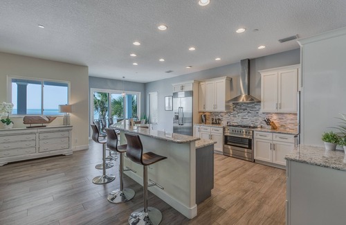 Indian Shores House | Direct Beach Front - Pool Home - 6 Bedrooms - 4.5 Baths - Newly Built