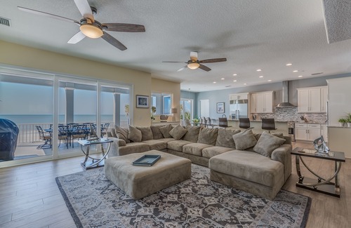 Indian Shores House | Direct Beach Front - Pool Home - 6 Bedrooms - 4.5 Baths - Newly Built