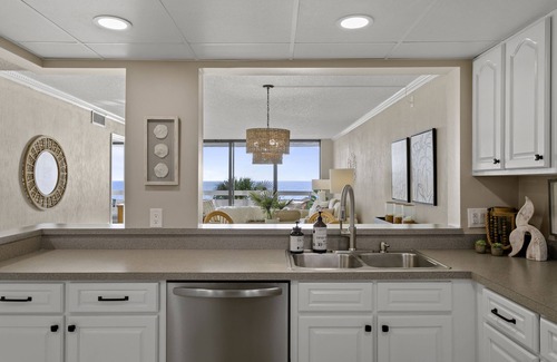 Redington Shores Condo | Direct Beachfront Luxury Condo with Gulf side heated pool, VIEWS!