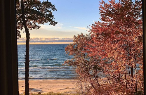 Pentwater House | Direct Lake Michigan Pentwater Home