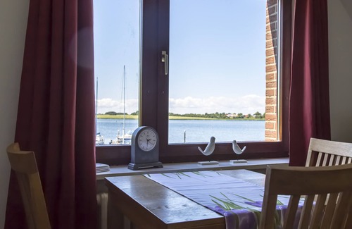 Maasholm Apartment | Direct location on the Schlei: Apartment upstairs with a fantastic view