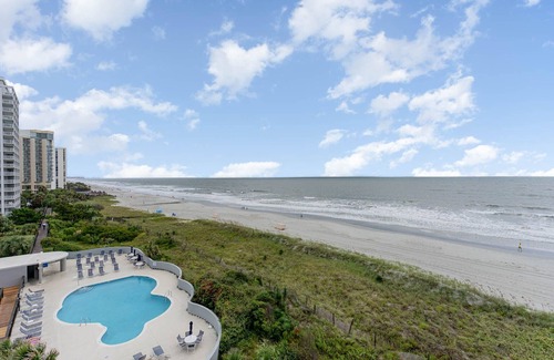 Arcadian Shores Condo | Direct Ocean Front 509SHampton-Full Amenity Access