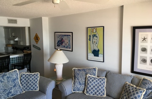 Seawinds Condo Condo | Direct Oceanfront Condo w/Free WiFi on No-Drive Beach