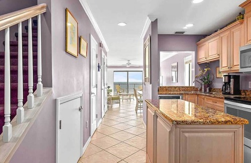 Crescent Beach Condo | Direct Oceanfront Corner Unit With Miles of White Sandy Beaches Directly Outside