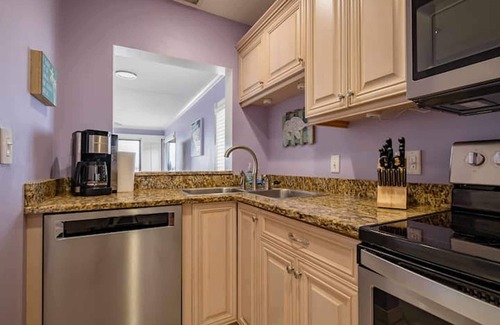 Crescent Beach Condo | Direct Oceanfront Corner Unit With Miles of White Sandy Beaches Directly Outside