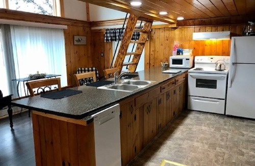 Sinclair House | Direct Trail Access-L & R Lakeside Rentals with this Beautiful Camp on Long Lake