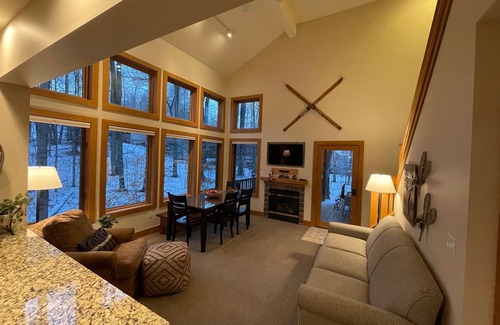 Boyne Falls Condo | Disciples Village Ski-In/Ski-Out Slopeside Condo