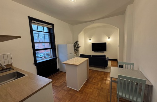 Downtown Jersey City Apartment | Discover Downtown Jersey City, just steps away from Liberty State Park