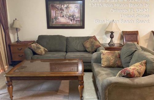 Florida Central Atlantic Coast Apartment | Disney 1 mile , Blue Heron 1 room 2 bath,amenities,6 guests, walk to restaurants, no fees at check in