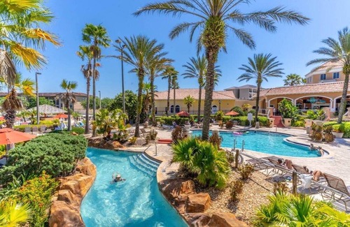 Regal Palms House | Disney Resort w/Game Room, WaterSlide & LazyPool