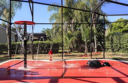 West Kissimmee House | Disney theme rooms,Splashpad, Movie Theater, Private Pool