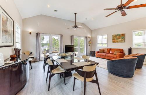 Waretown House | Dock and Backyard Bar Spacious Barnegat Bay Retreat