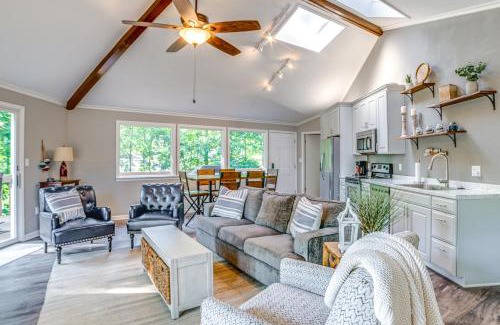 Gilbertsville House | Dock and Deck at Kentucky Lake Family Retreat!