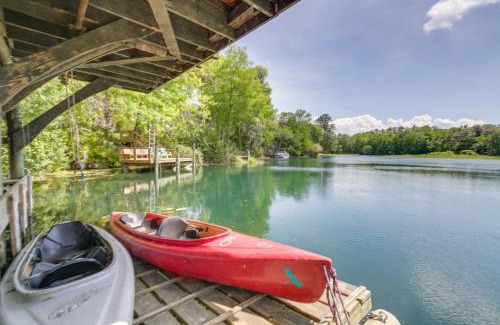 Dunnellon House | Dock and Kayaks Riverfront Dunnellon Home!