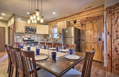 Pittsville Cottage | Dock + Boat Slip: Stylish Cabin on Leesville Lake