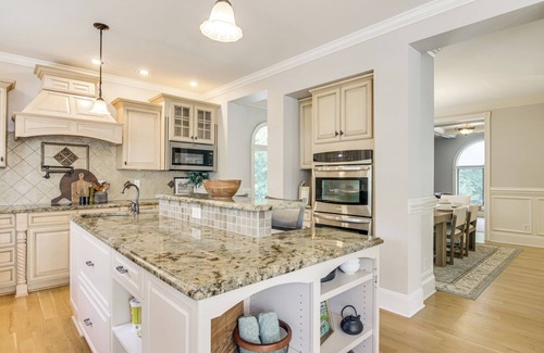 Rock Hill House | Dock & Home Theater: Pet-Friendly Lake Wylie Home
