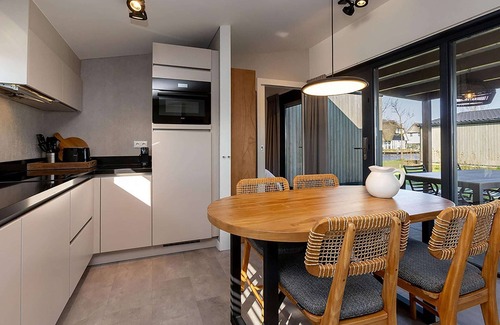 Delfstrahuizen House | Docklodge at Frisian Lakes with Private Mooring