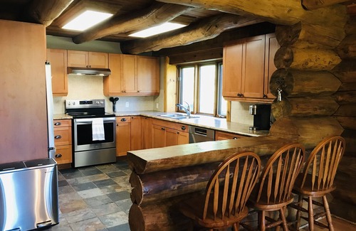 Strong Cabin | Dog friendly 100 acres of private woods hiking trails sleeps 8 play set