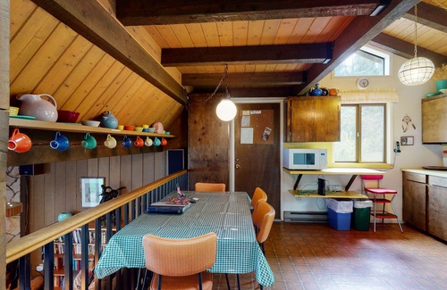 Joseph Cabin | Dog-friendly & attractive lakefront house with water views & washer/dryer