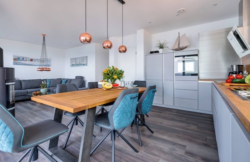 Kappeln Apartment | Dog-friendly Baltic Sea holiday apartment BalticLounge 2, with garden, right by the sea