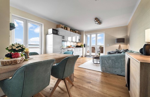 Olpenitz Apartment | Dog-friendly Baltic Sea vacation apartment with a wonderful view of the harbor basin