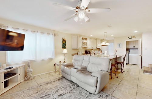 Inlet Beach House | Dog-friendly beachfront townhouse with balcony, 2 bikes, W/D
