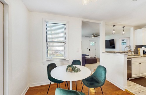Riverside Heights House | Dog-friendly bungalow with a fenced yard, deck, washer/dryer, & AC