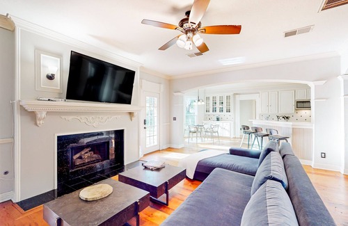 Pinehurst Of Atascocita House | Dog-friendly charmer with enclosed yard, patio, pool, game room, W/D, & AC