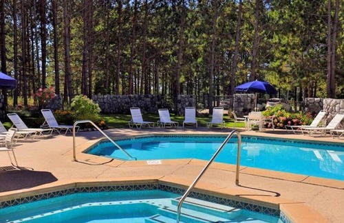 Harbor Springs Condo | DOG Friendly Condo w/POOLS (1 Mile from Ski Hill)