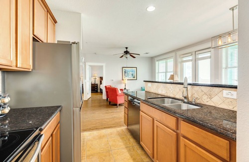 Red Fish Cove Condo | Dog Friendly Condo; Pointe West Amenities: POOL, hot tubs, walking & bike paths