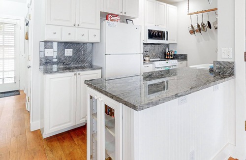 Oceanside Condo | Dog-friendly condo with ocean views, private balcony & great location